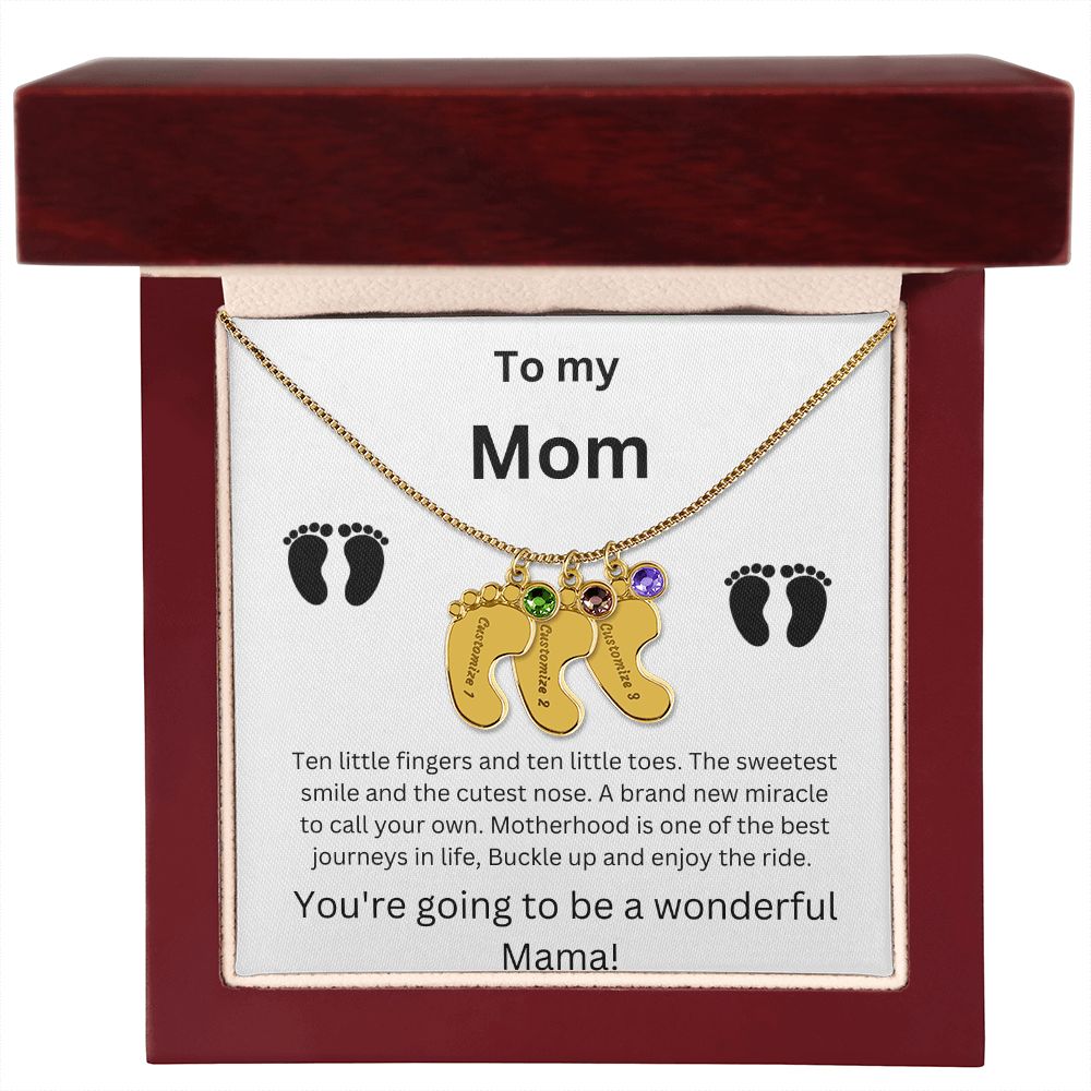 New Baby Necklace for Mom