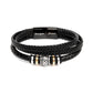 To My Husband, Every Moment Spent with You, Love You Forever Leather Bracelet