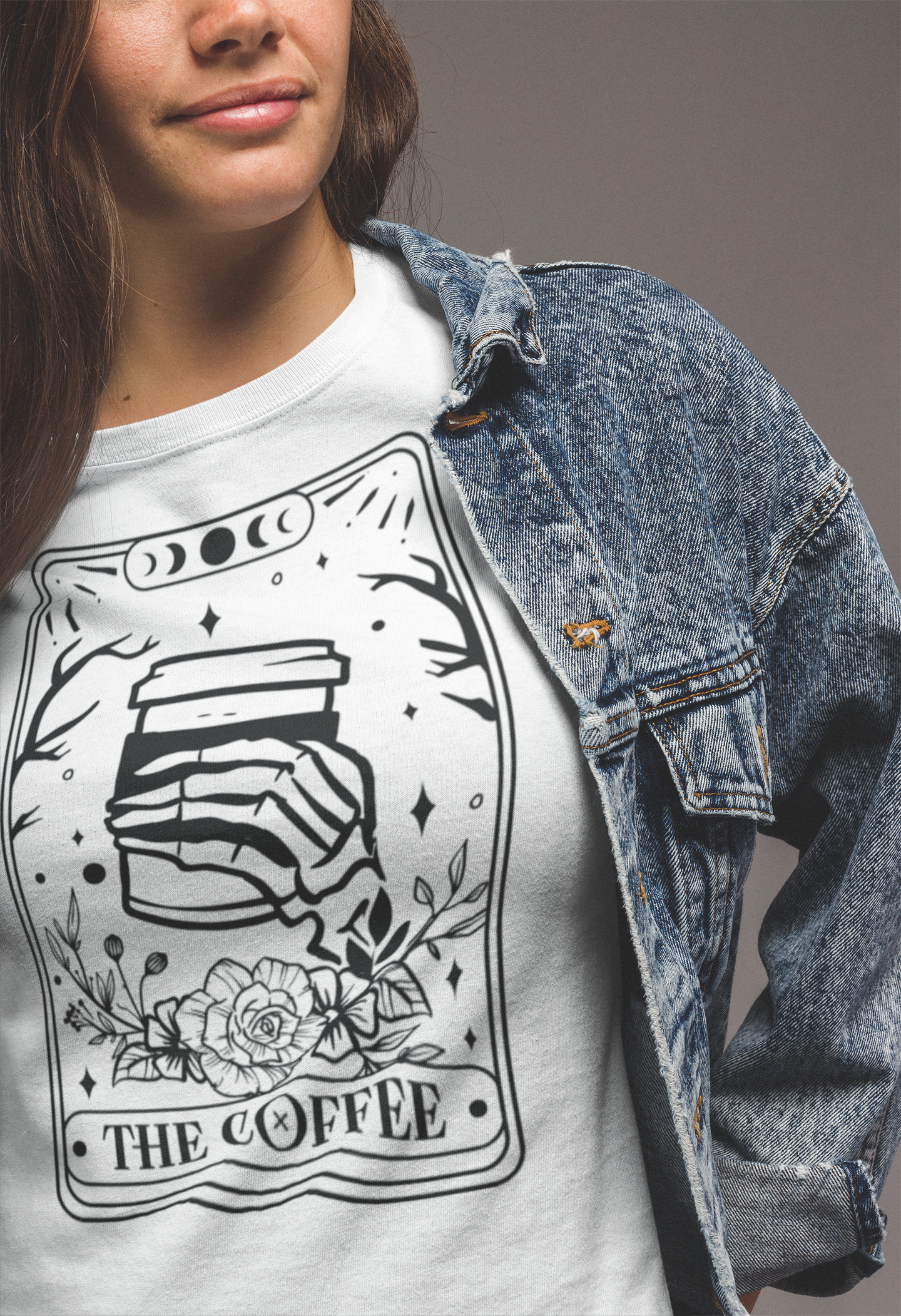 The Coffee Tarot Card T-Shirt