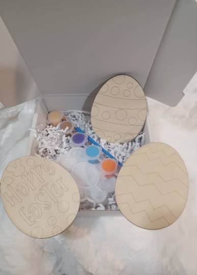 DIY Wooden Easter Egg Kit