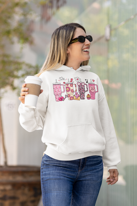 Valentine Cup Obsession Pullover Hoodie