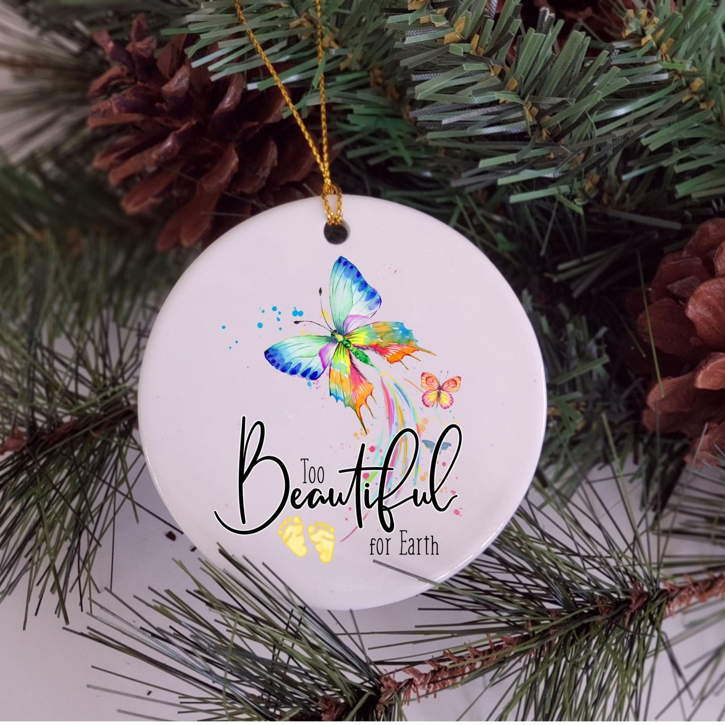Miscarriage Ornament, Pregnancy Loss, Christmas, Bereavement Gift