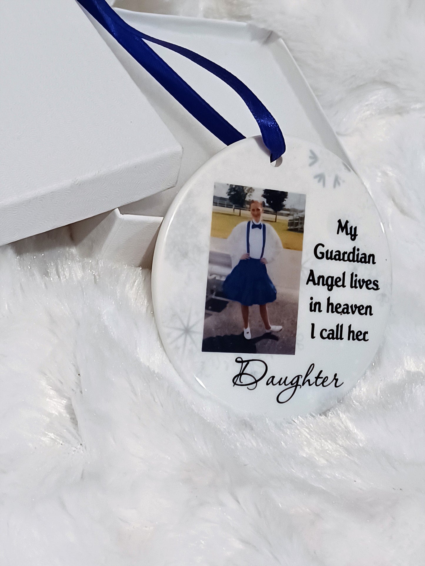 Memorial ornament, Christmas Ornament, Loss of Grandpa, Loss of Grandma, Loss of Dad, Loss of Mom, Gift for her, Gift for him