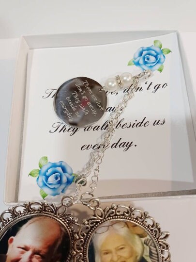 Wedding Bouquet Memorial Charm, Bridal Bouquet, Wedding, Bride Gift