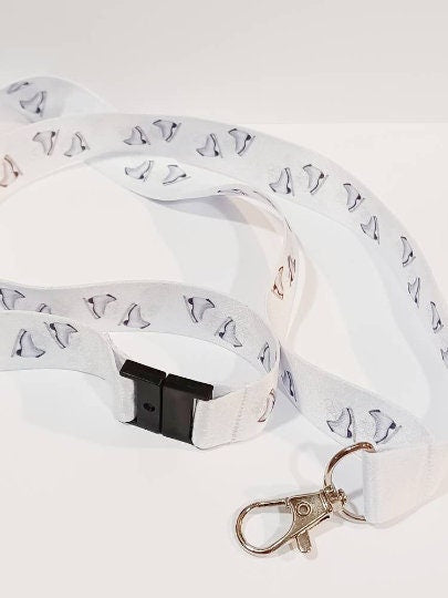 Figure Skates Fabric Lanyard, Coach Gift