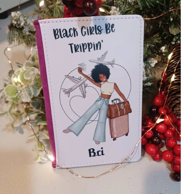 Passport Cover Personalized, Passport Holder, Christmas, Sister Gift