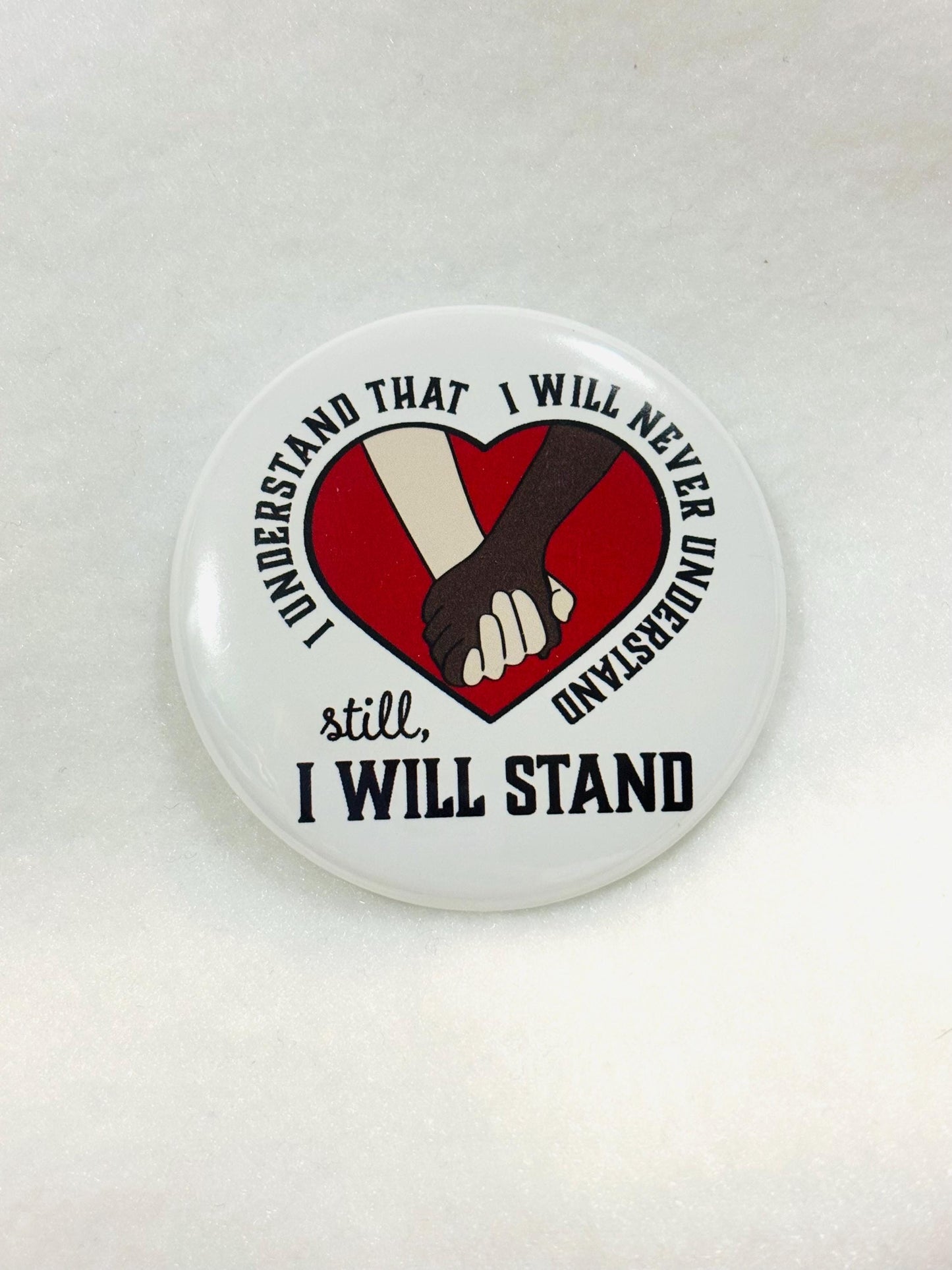 Black Lives Matter Button, Racial Equality, Friendship Gift