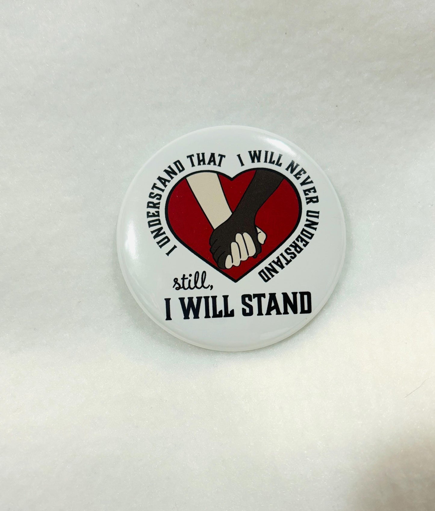 Black Lives Matter Button, Racial Equality, Friendship Gift