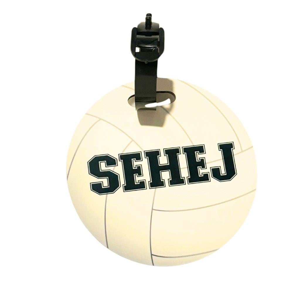 Volleyball Gifts, Volleyball Bag Tag, Christmas, Daughter Gift