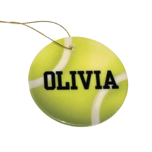Softball Personalized Ornament, Christmas, Daughter Gift