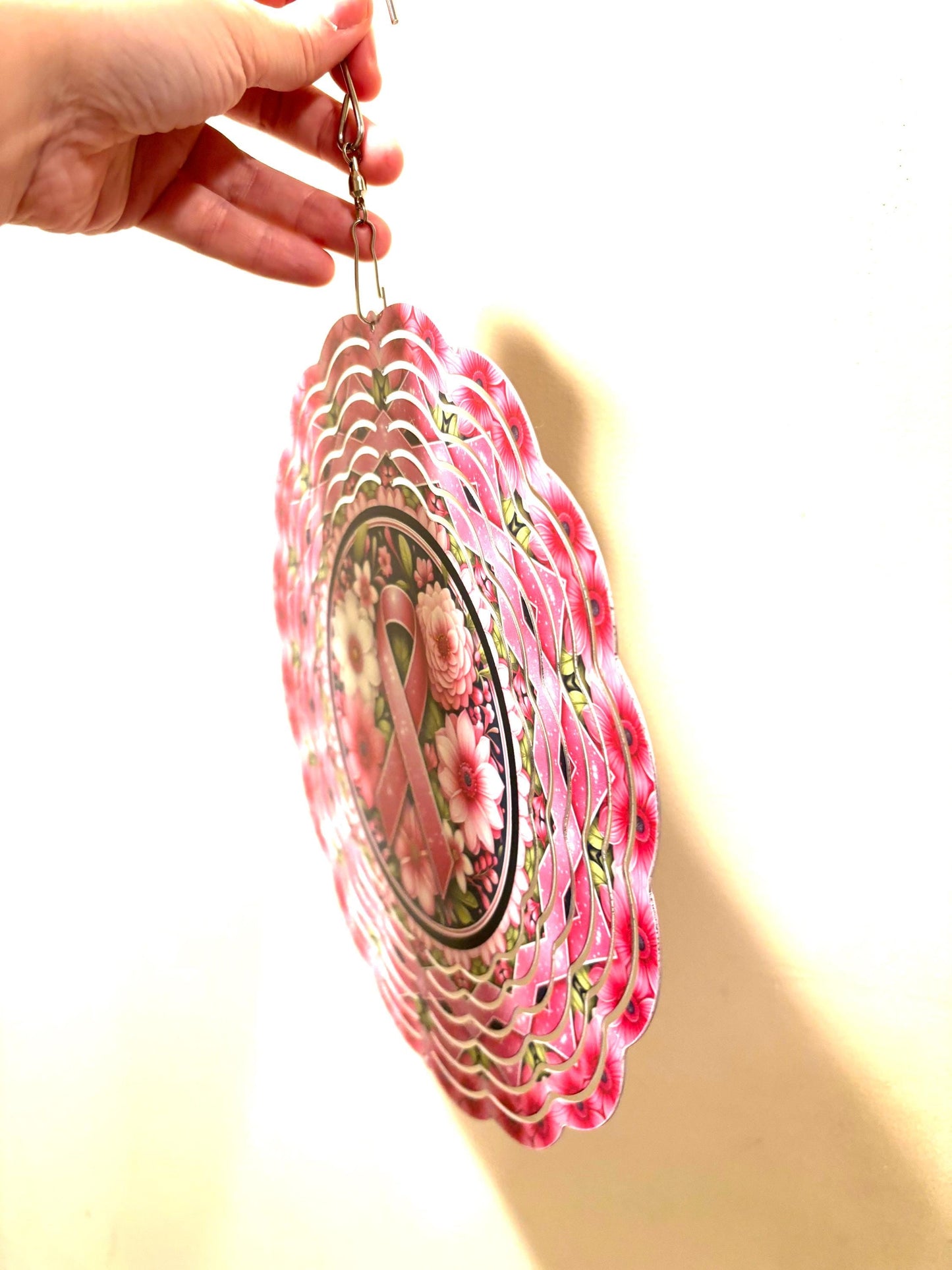 Breast Cancer Awareness, Wind Spinner, Cancer Survivor, Mom Gift