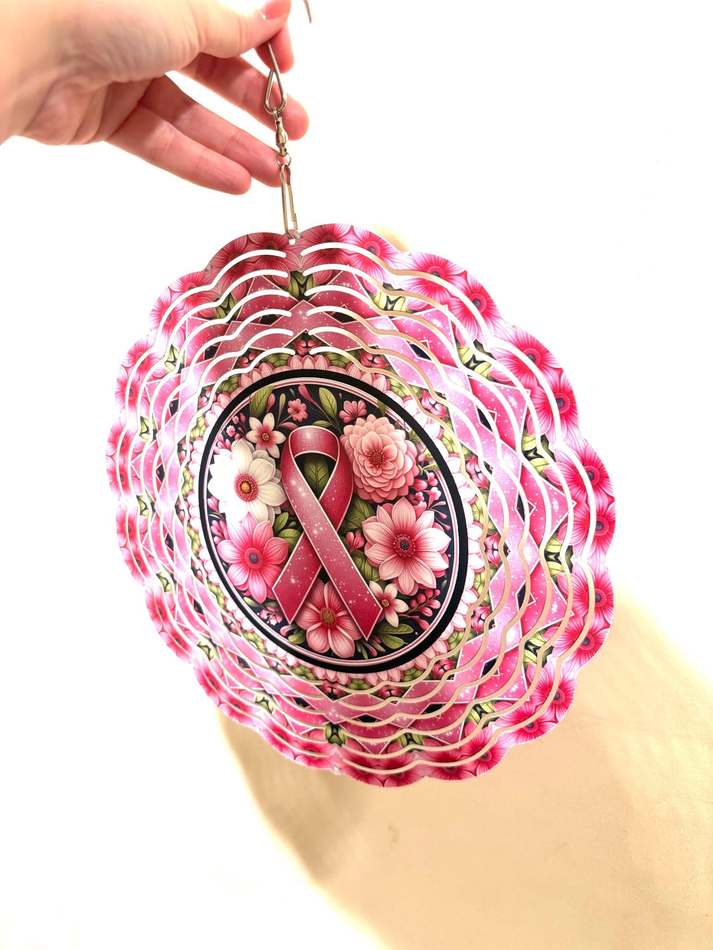 Breast Cancer Awareness, Wind Spinner, Cancer Survivor, Mom Gift
