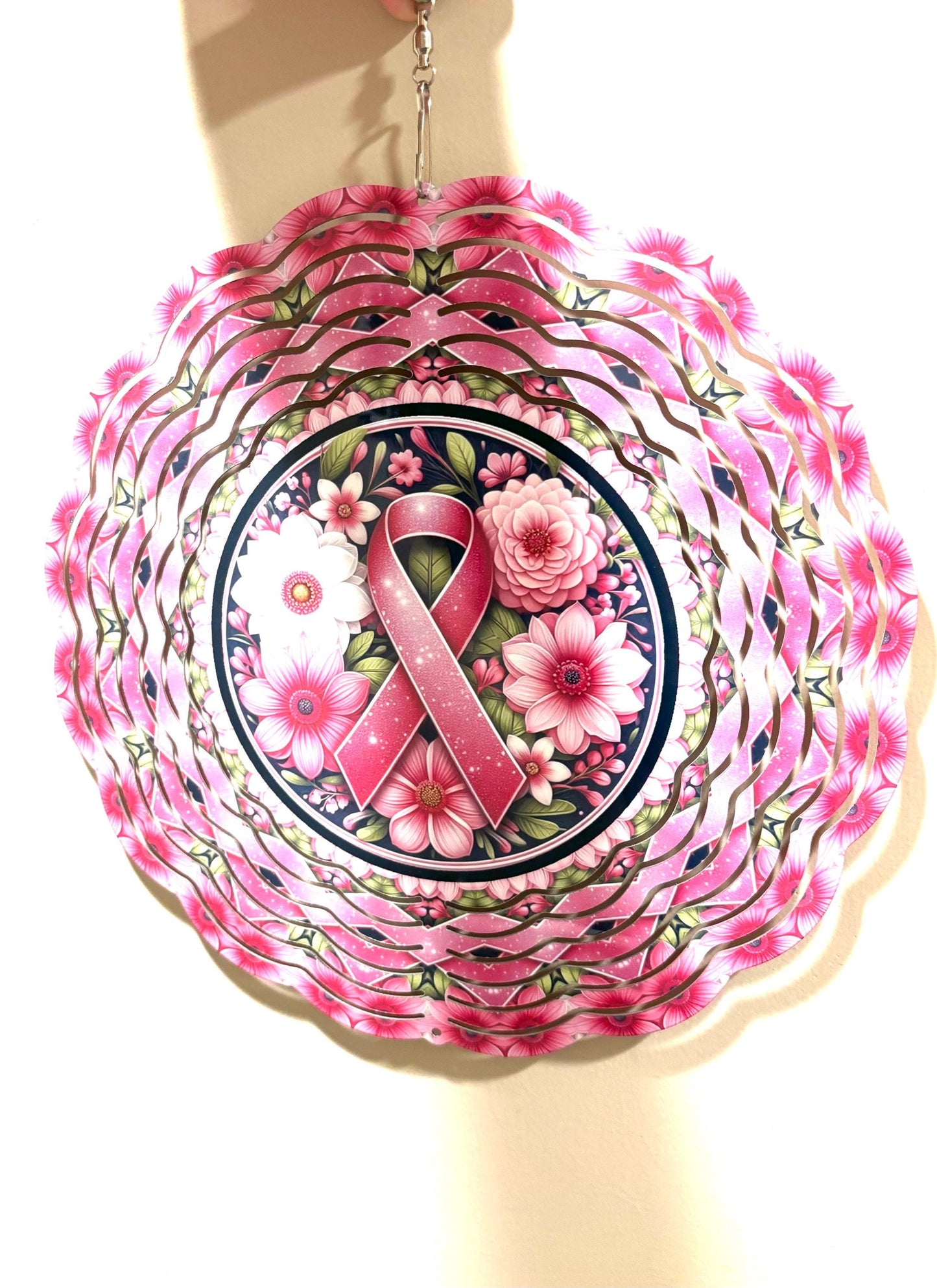 Breast Cancer Awareness, Wind Spinner, Cancer Survivor, Mom Gift