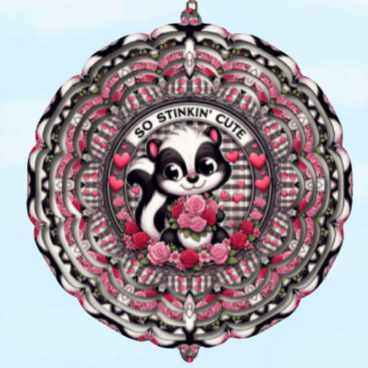 Valentines Day Decor, Wind Spinner, Decoration, Wife Gift
