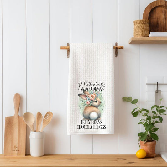 Easter Decor, Kitchen Towels, Easter Towels, Spring, Mom Gift