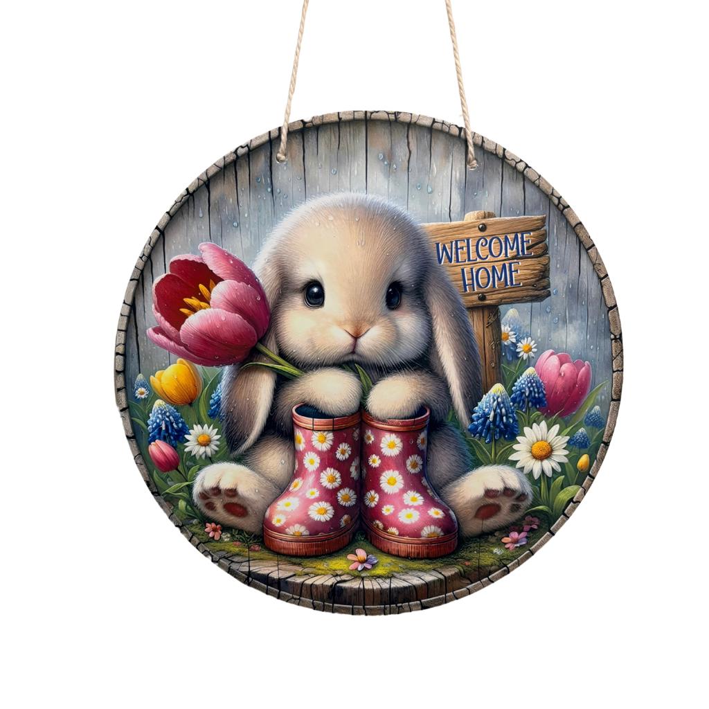 Easter Decor, Door Hanging, Spring Decor, Easter, Mom Gift