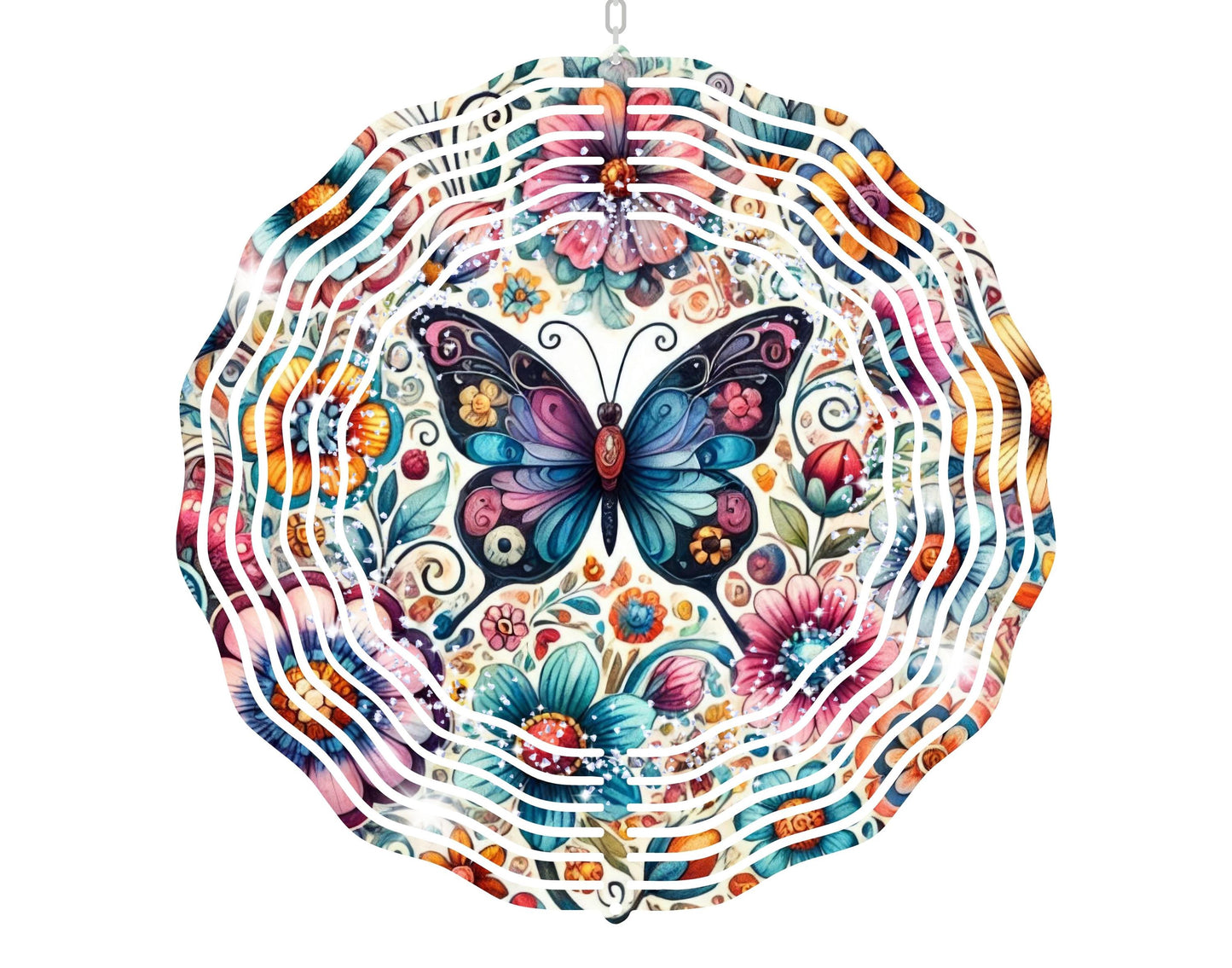 Butterfly Gift, Wind Spinner, Birthday, Mom Gift