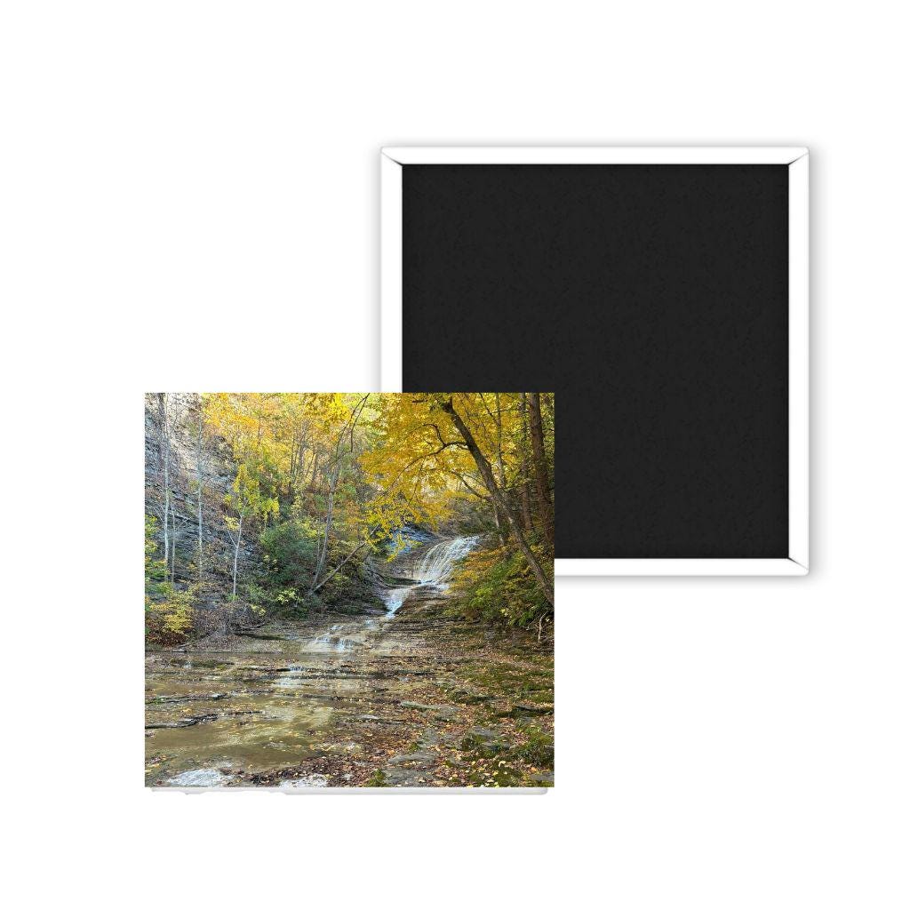 Custom Photo Magnet: Personalized Square Keepsake