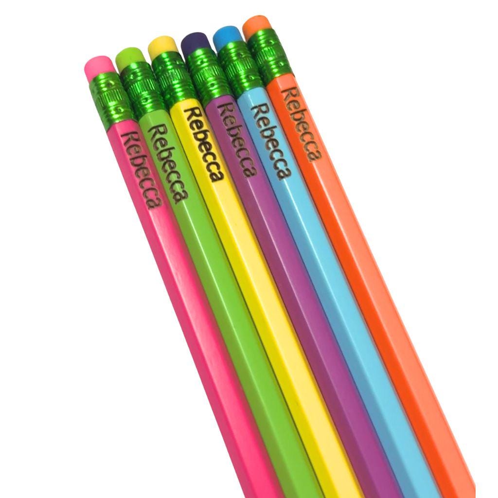 Personalized Pencils, School Supplies, Back to School, Kids Gift