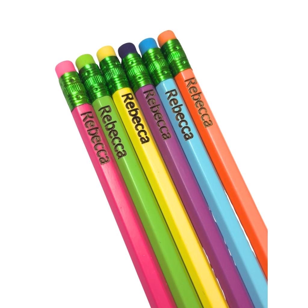 Personalized Pencils, Back to School, Kids Gift