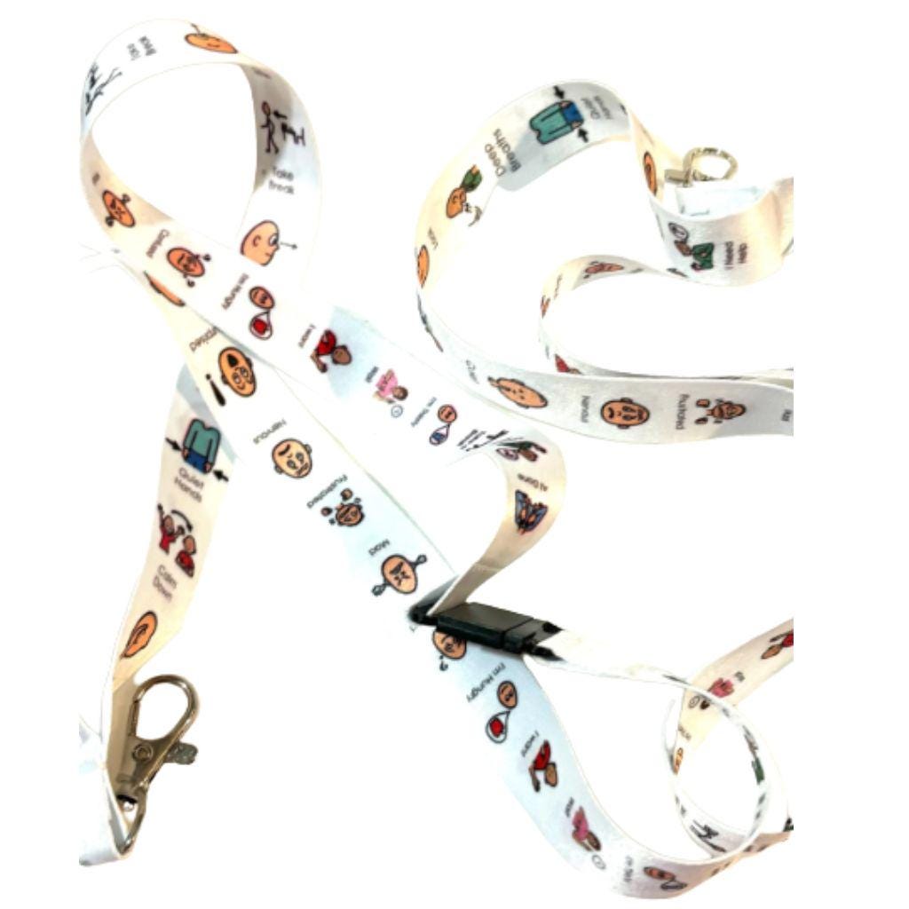 Visual Communication Teacher Lanyard, Breakaway Safety Clasp