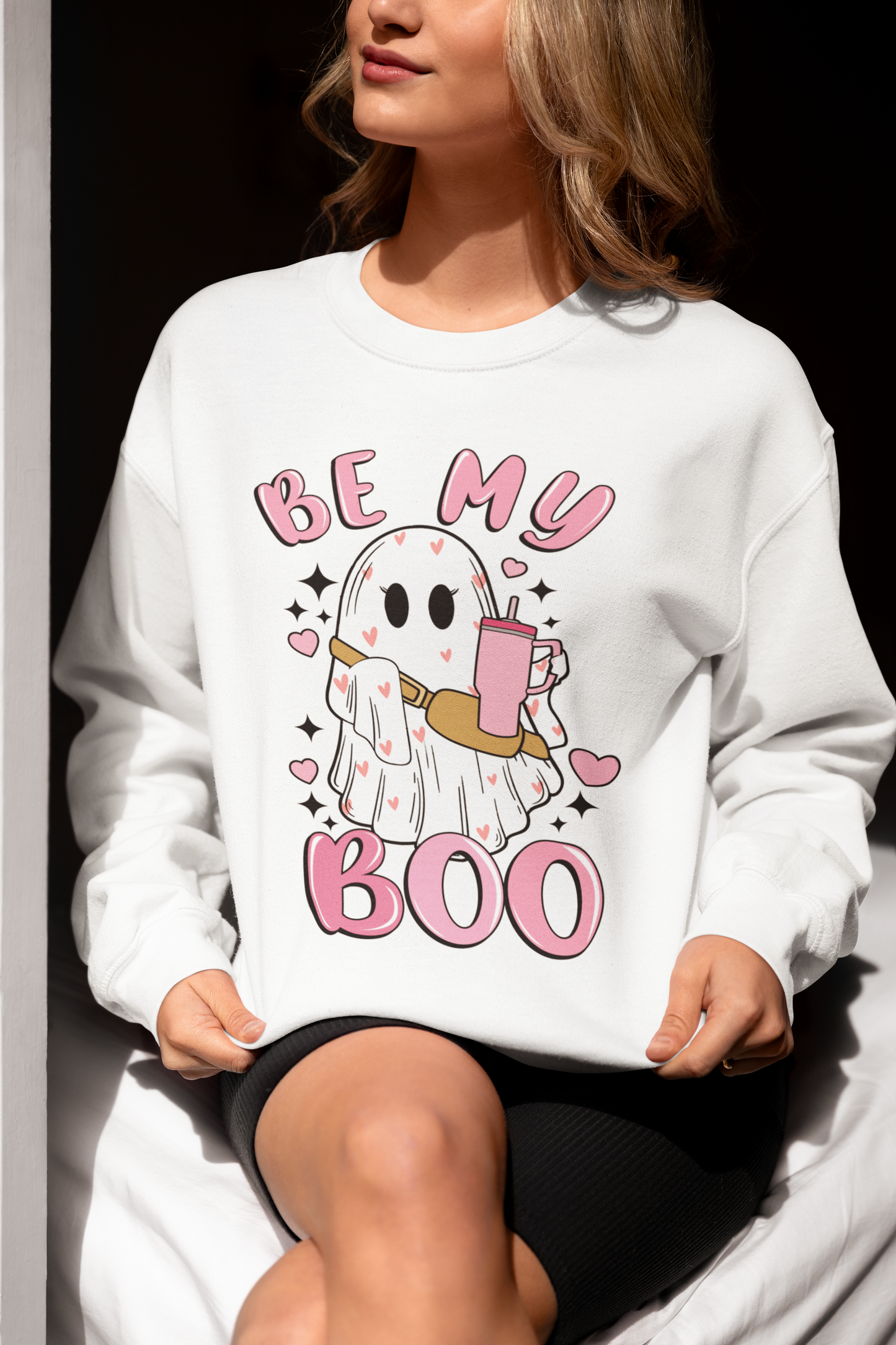 Be My Boo Crewneck Pullover Sweatshirt