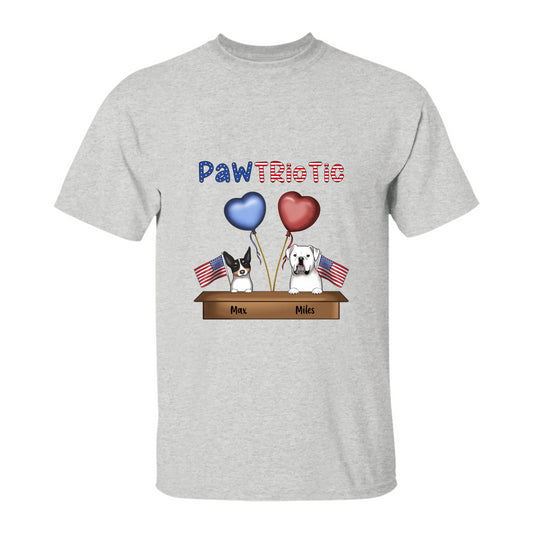 Pawtriotic 4th of July T-Shirt