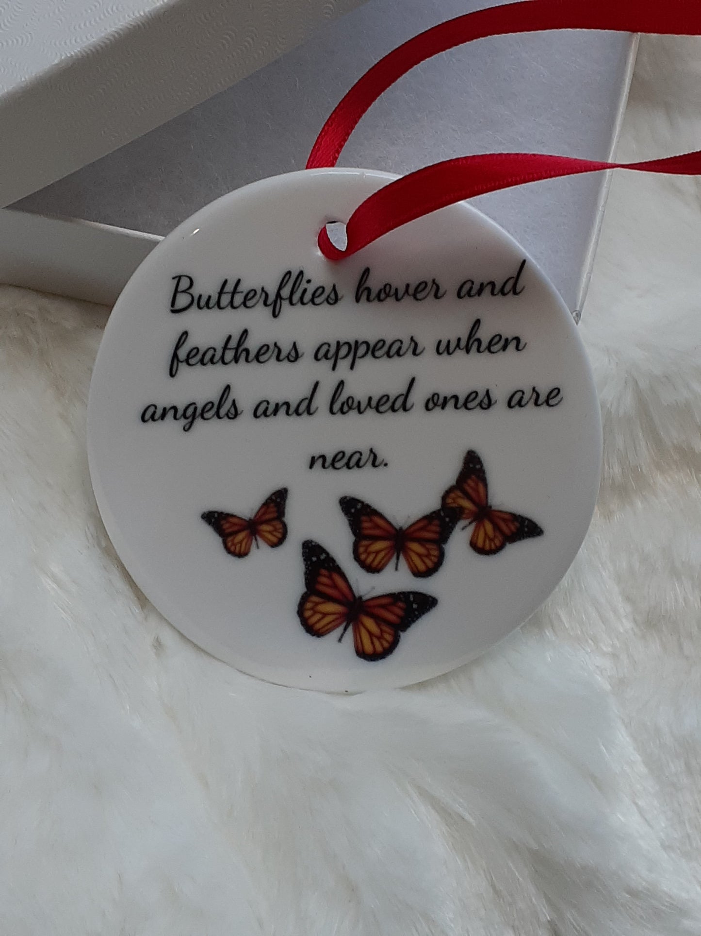 Butterflies Memorial Ornament