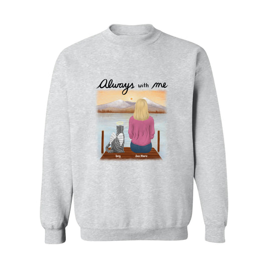 Cat Memorial Crewneck Pullover Sweatshirt