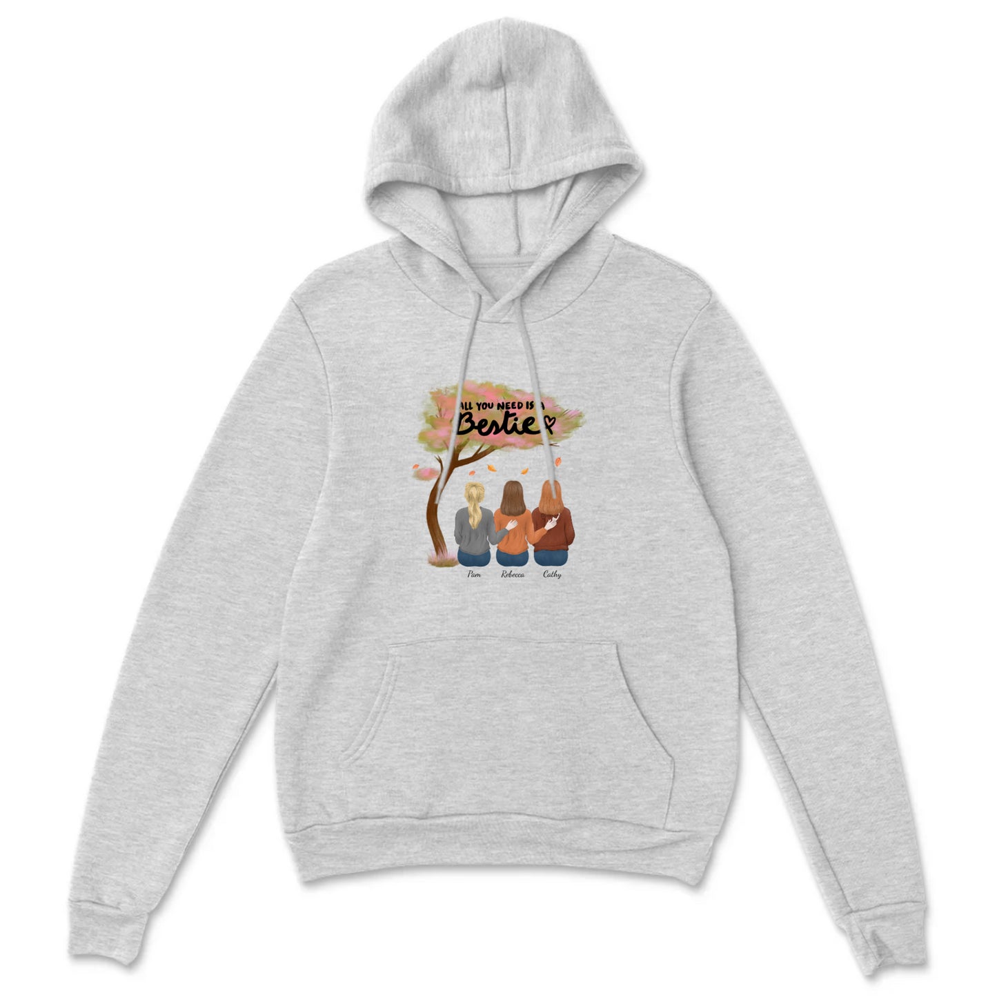 Best Friends Fall Personalized Pullover Hoodie