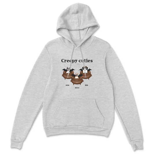 Creepy Cuties Personalized Dog Halloween Pullover Hoodie