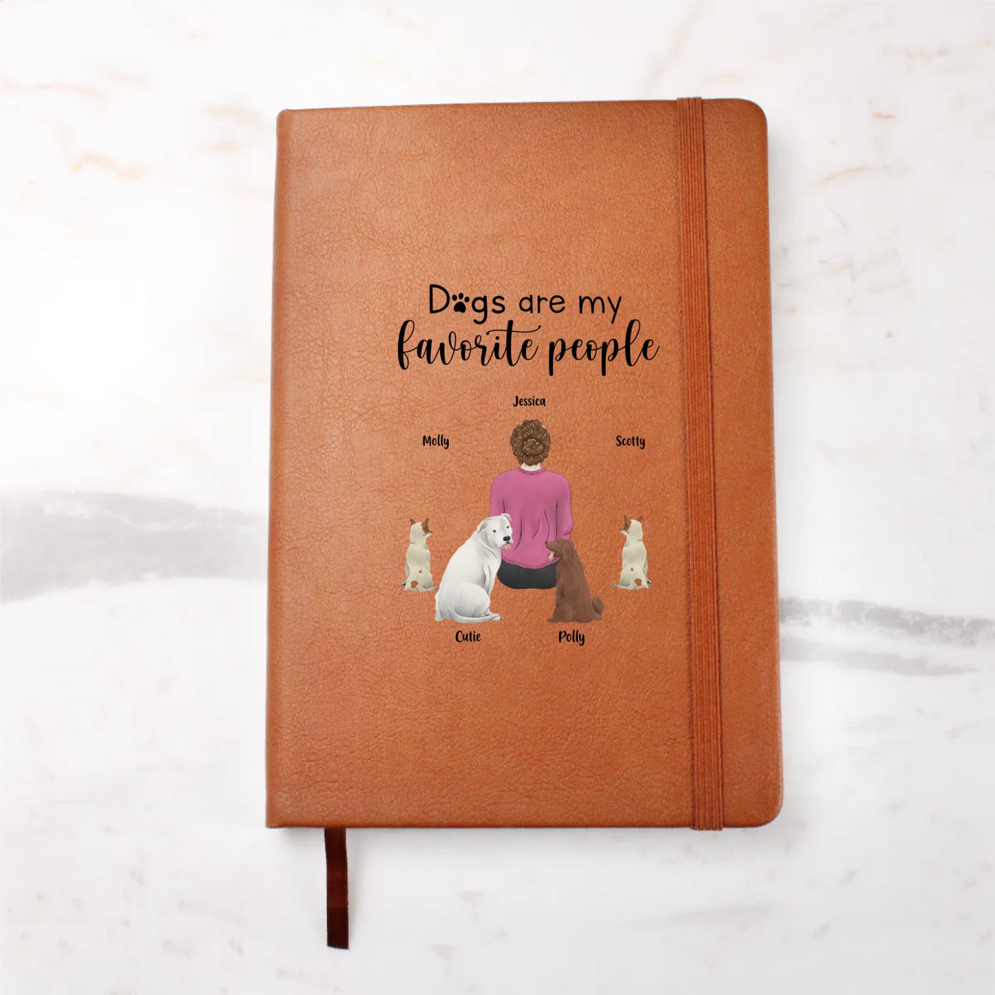 Dogs Are My Favorite People Graphic Journal