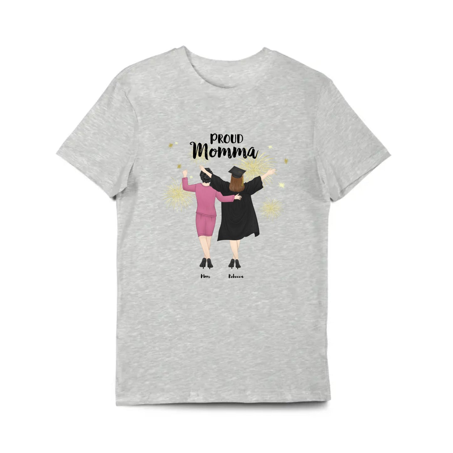 Proud Momma to a Graduate Customized Shirt - G500 5.3 oz. T-Shirt