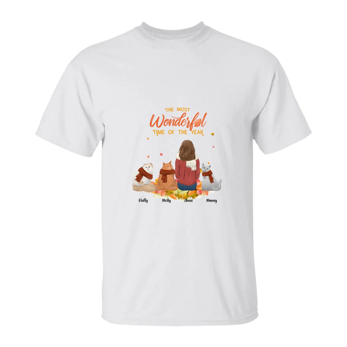 Its the Most Wonderful Time of the Year Fall Cats or Dogs T-Shirt