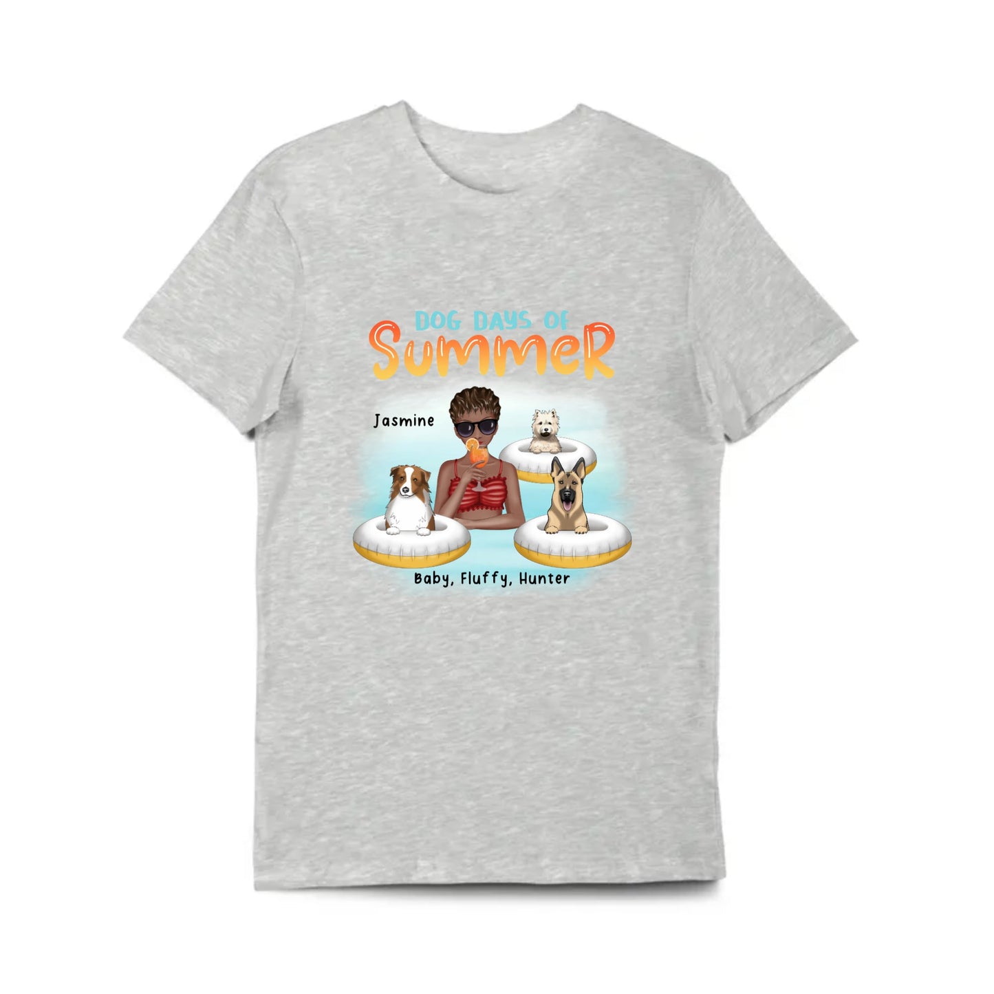Personalized Dog Days of Summer Shirt -G500 5.3 oz. T-Shirt