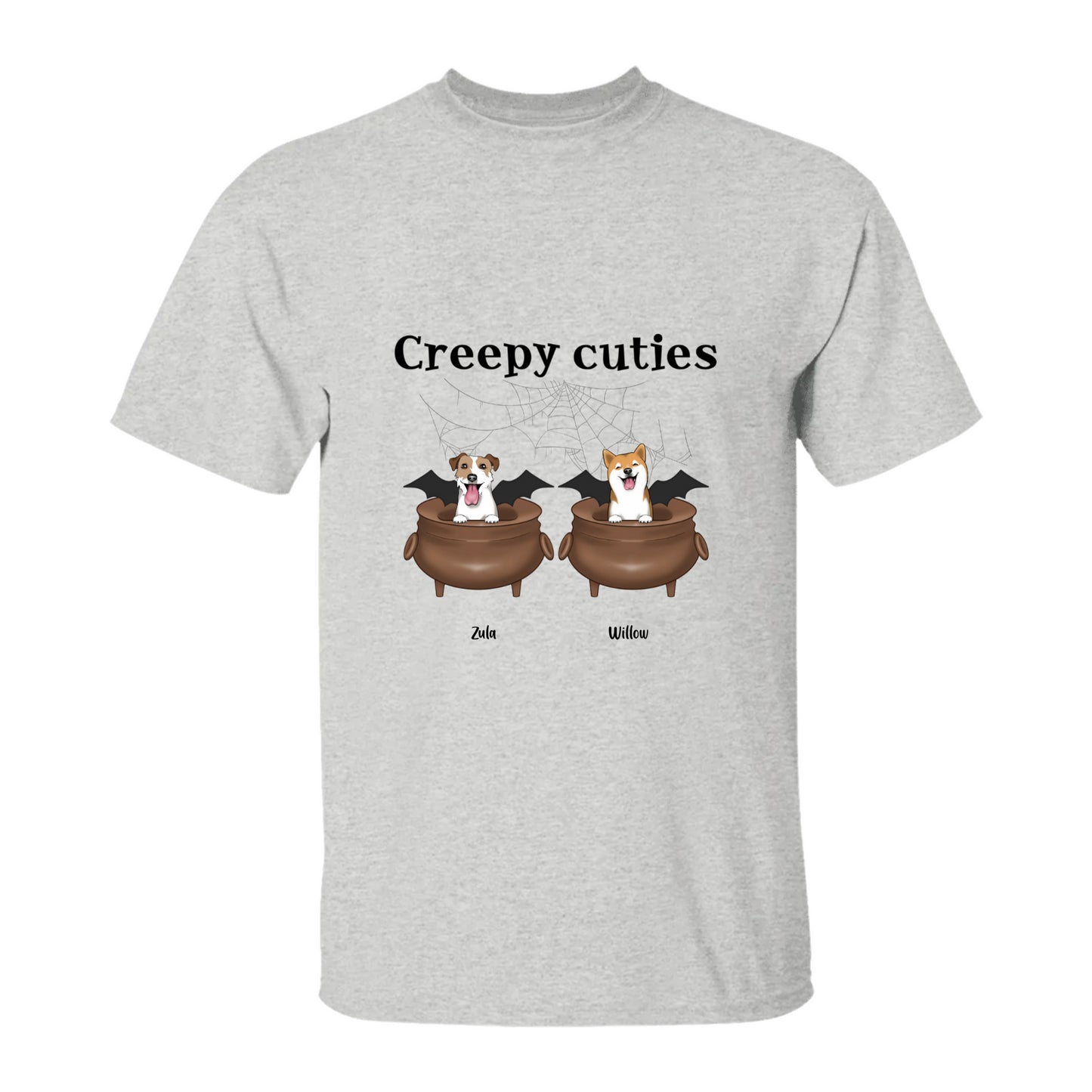 Creepy Cuties Dogs Personalized Halloween T-Shirt
