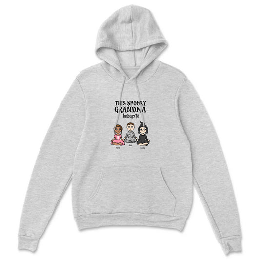 This Spooky Grandma Belongs To Halloween Personalized Pullover Hoodie