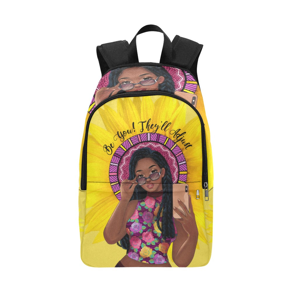Be You African American Backpack Fabric Backpack for Adult