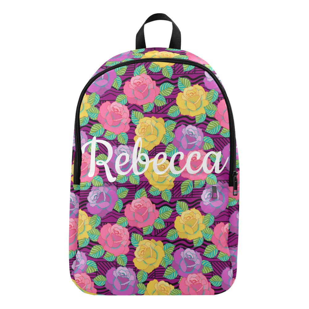 Roses backpack Fabric Backpack