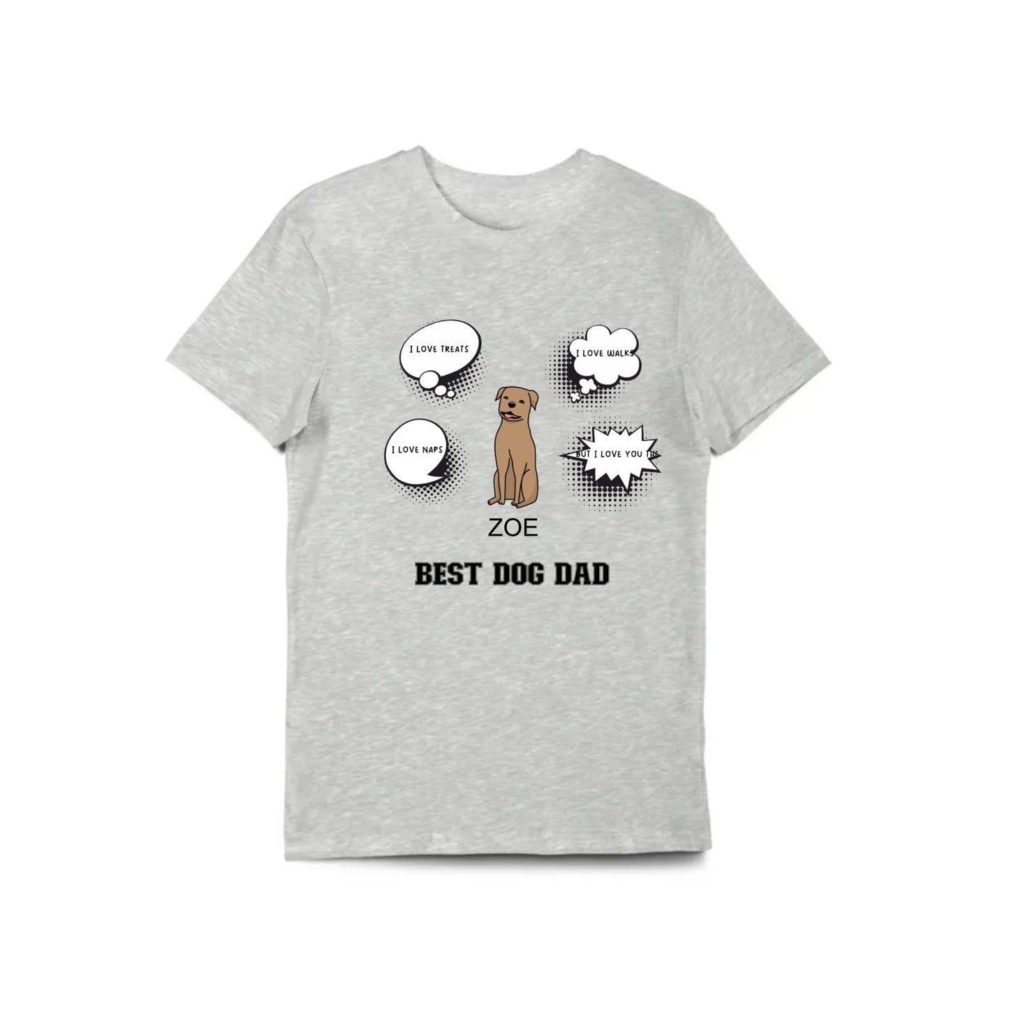 BEST DOG DAD G500 5.3 oz. T-Shirt