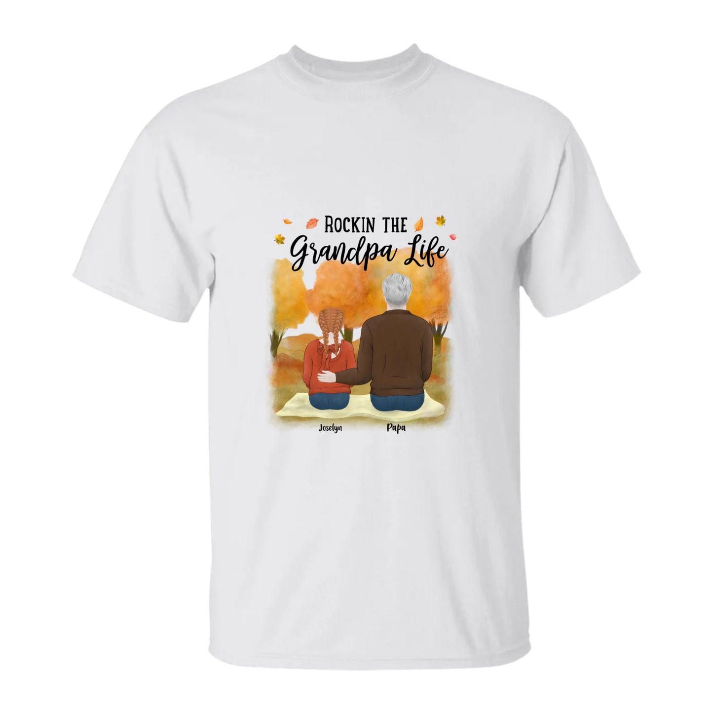 Rockin the Grandpa Life Autumn T-Shirt