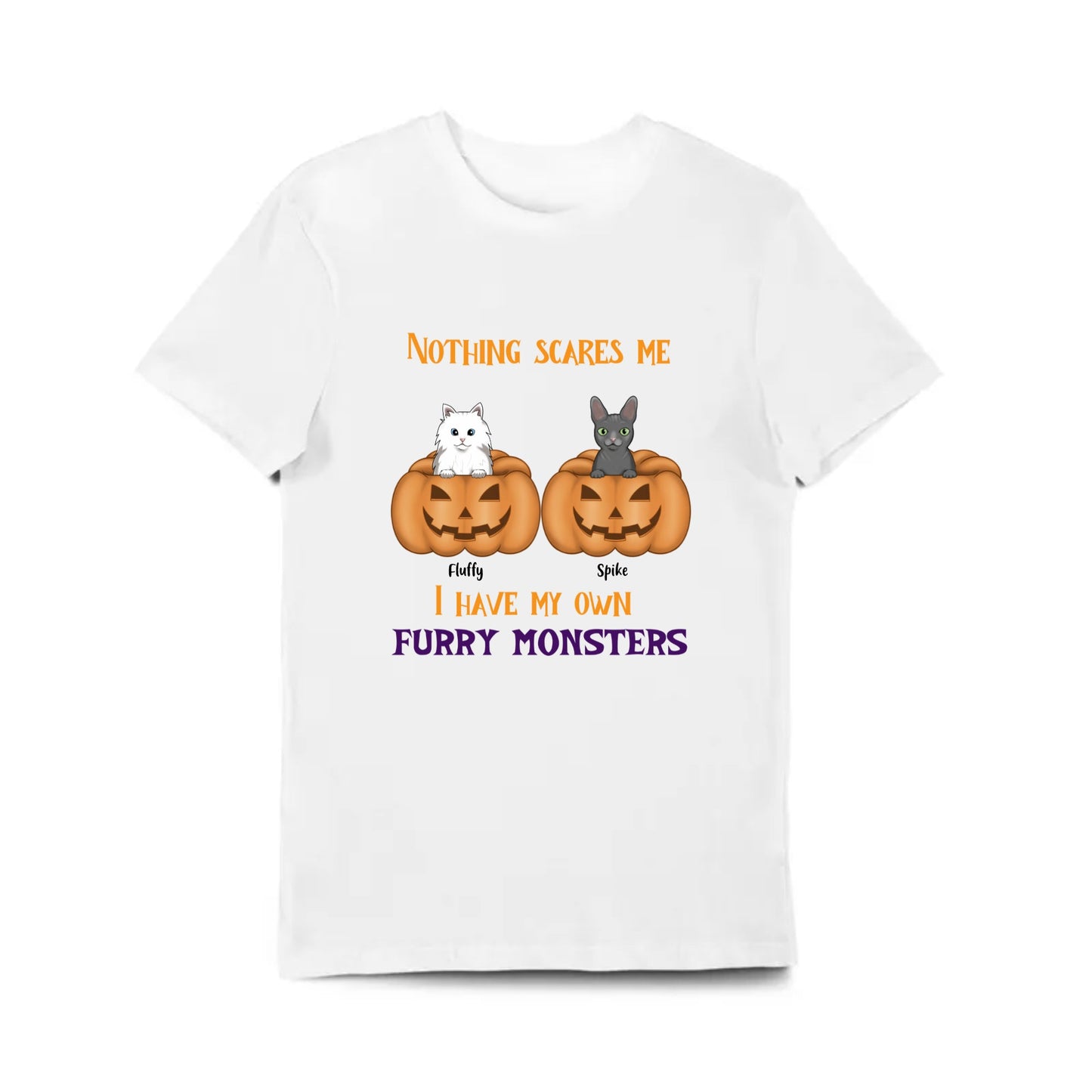 Halloween Custom Cat Shirt - G500 5.3 oz. T-Shirt