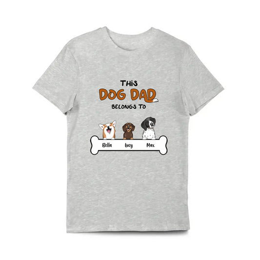 Dog Dad Custom Shirt G500 5.3 oz. T-Shirt