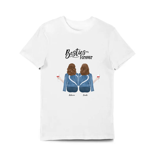 Besties Forever Custom Shirt -G500 5.3 oz. T-Shirt